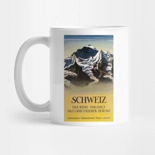 Vintage Travel - Switzerland (Schweiz) Mug